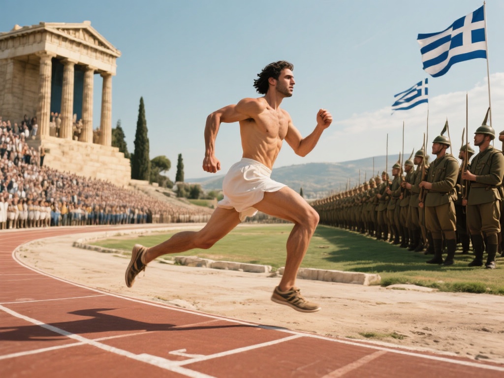 古希腊体育胜利对社会与文化的深远影响 举例来说,菲迪皮得斯(Pheidippi